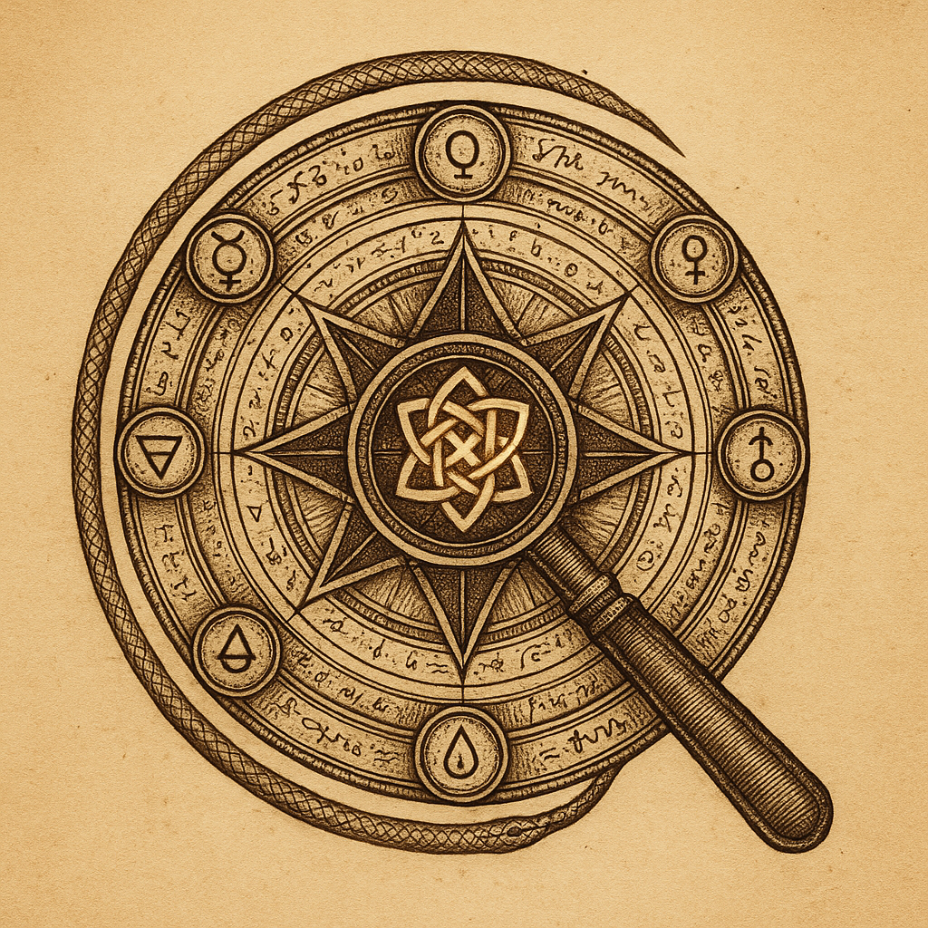 Alchemical icon design