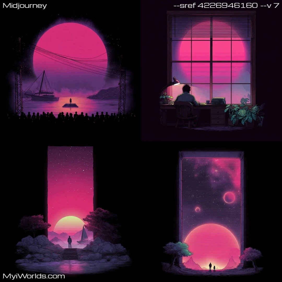 Cyberpunk-digital-art-with-a-dark-ambiance-and-muted-colors.