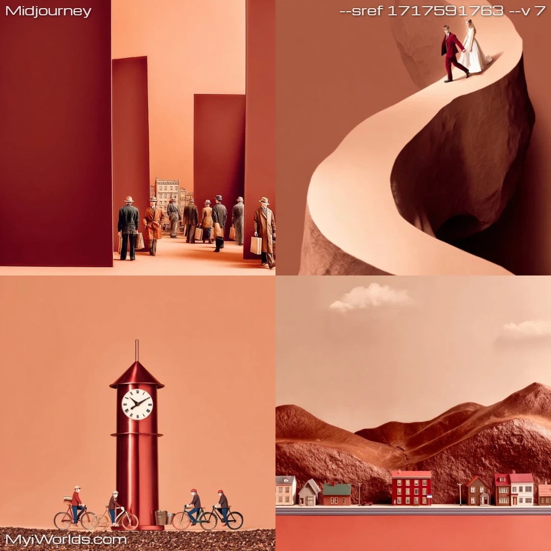 Surreal minimalistic composition with monochromatic lighting focus.