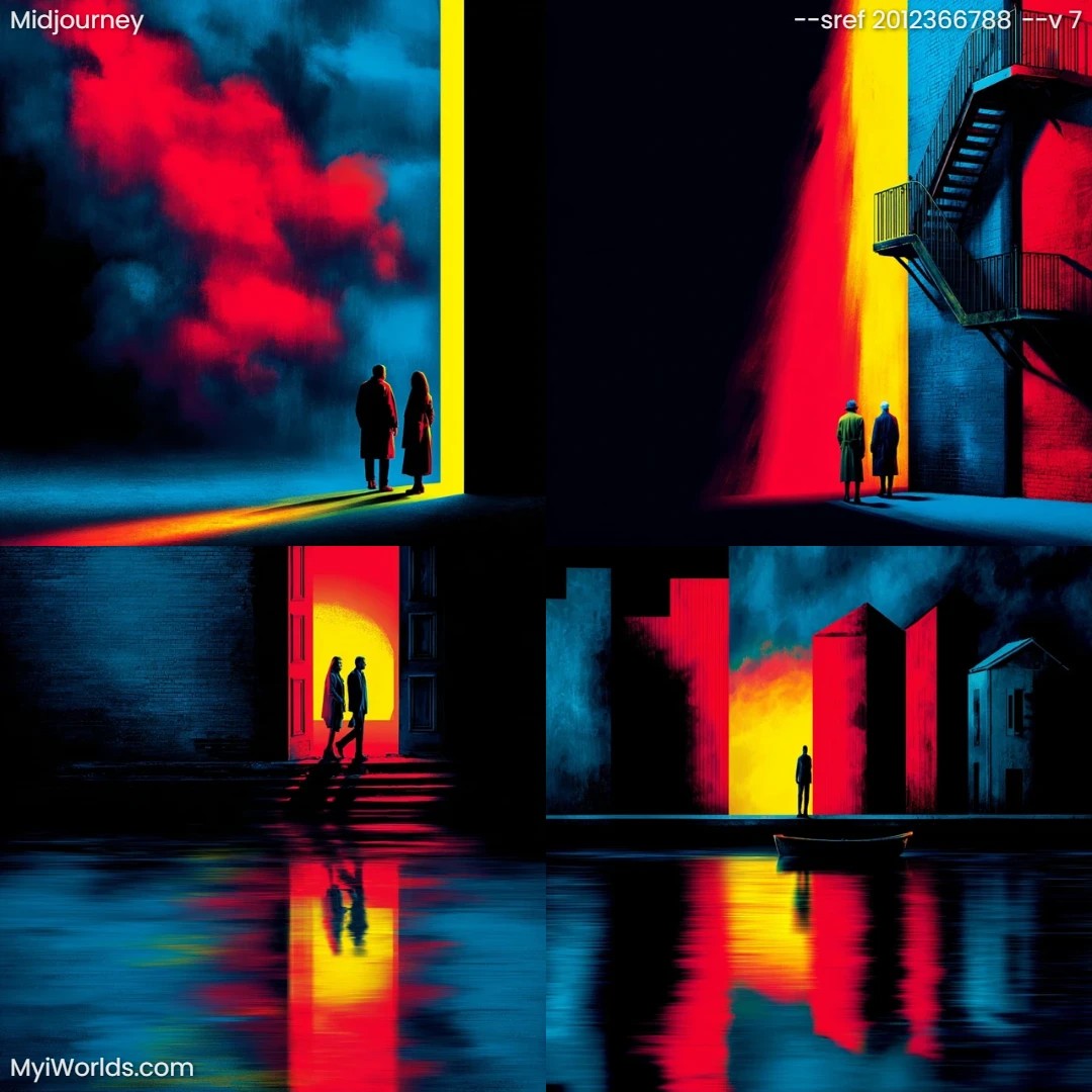 Expressionistic-urban-noir-with-high-contrast-and-neon-elements.
