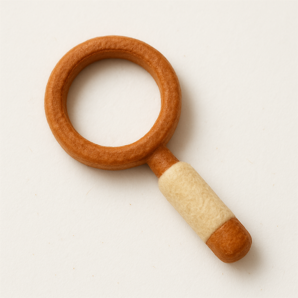Hand crafted wood icon design