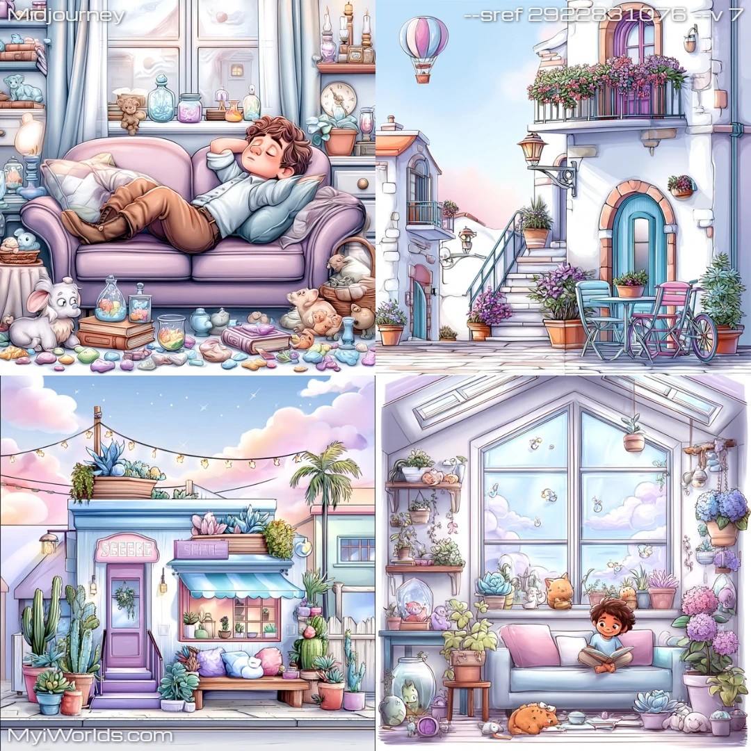 Cartoon-like-illustration-with-vibrant-colors-and-a-whimsical-style.