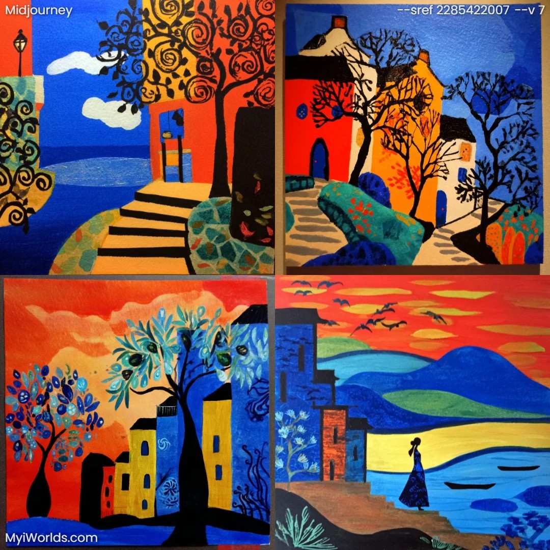 Naive-art-painting-with-colorful-pastel-tones,-detailed-in-style.