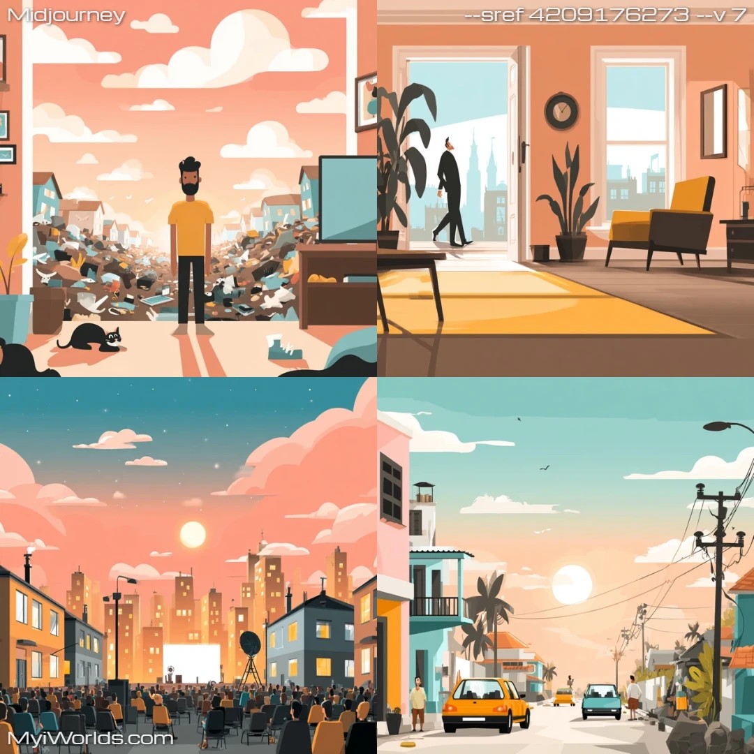 Digital-illustration-with-stylized-architecture,-featuring-detailed-elements.