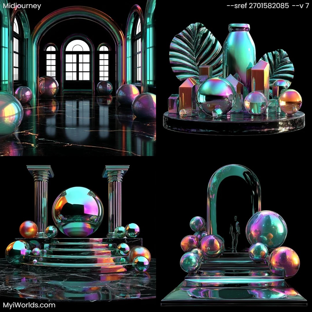 Surrealistic-neon-lighting-with-saturated-colors-and-geometric-shapes.