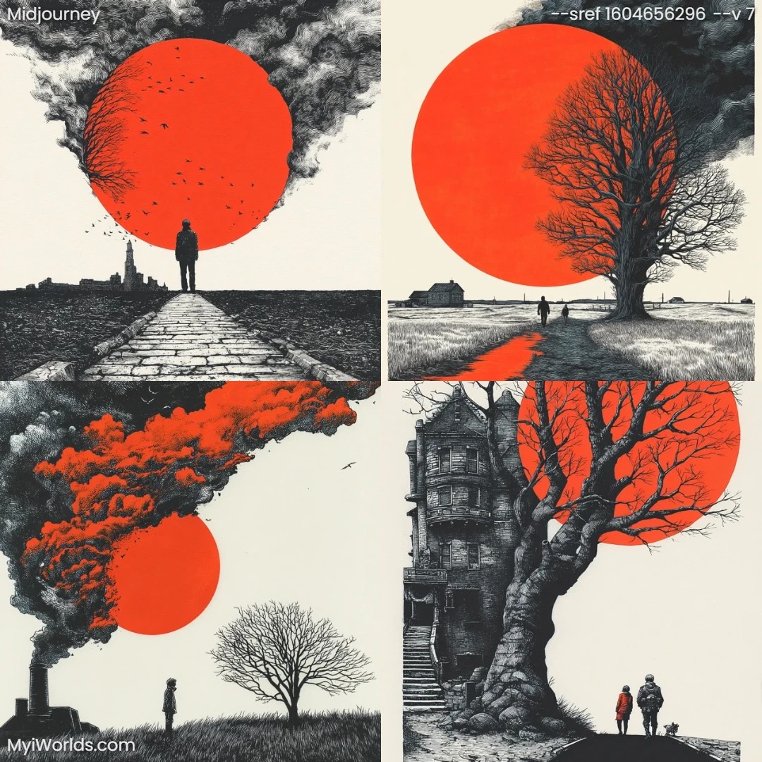 High-contrast-monochromatic-art-with-atmospheric-stylization.