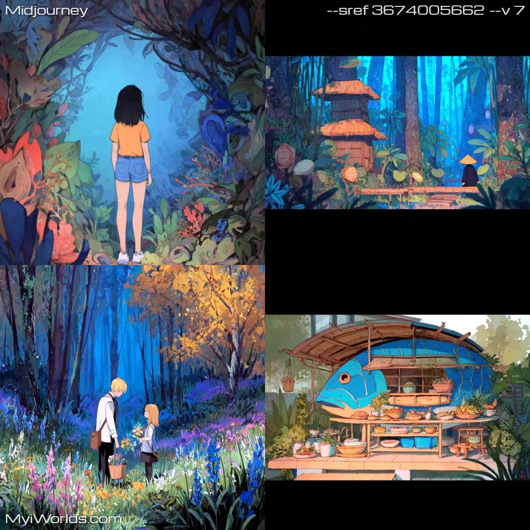 Whimsical watercolor illustration with a comic book style.