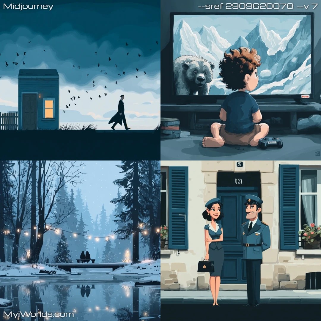 Photorealistic with high contrast and a minimalist color palette focusing on the dominant colors provided.