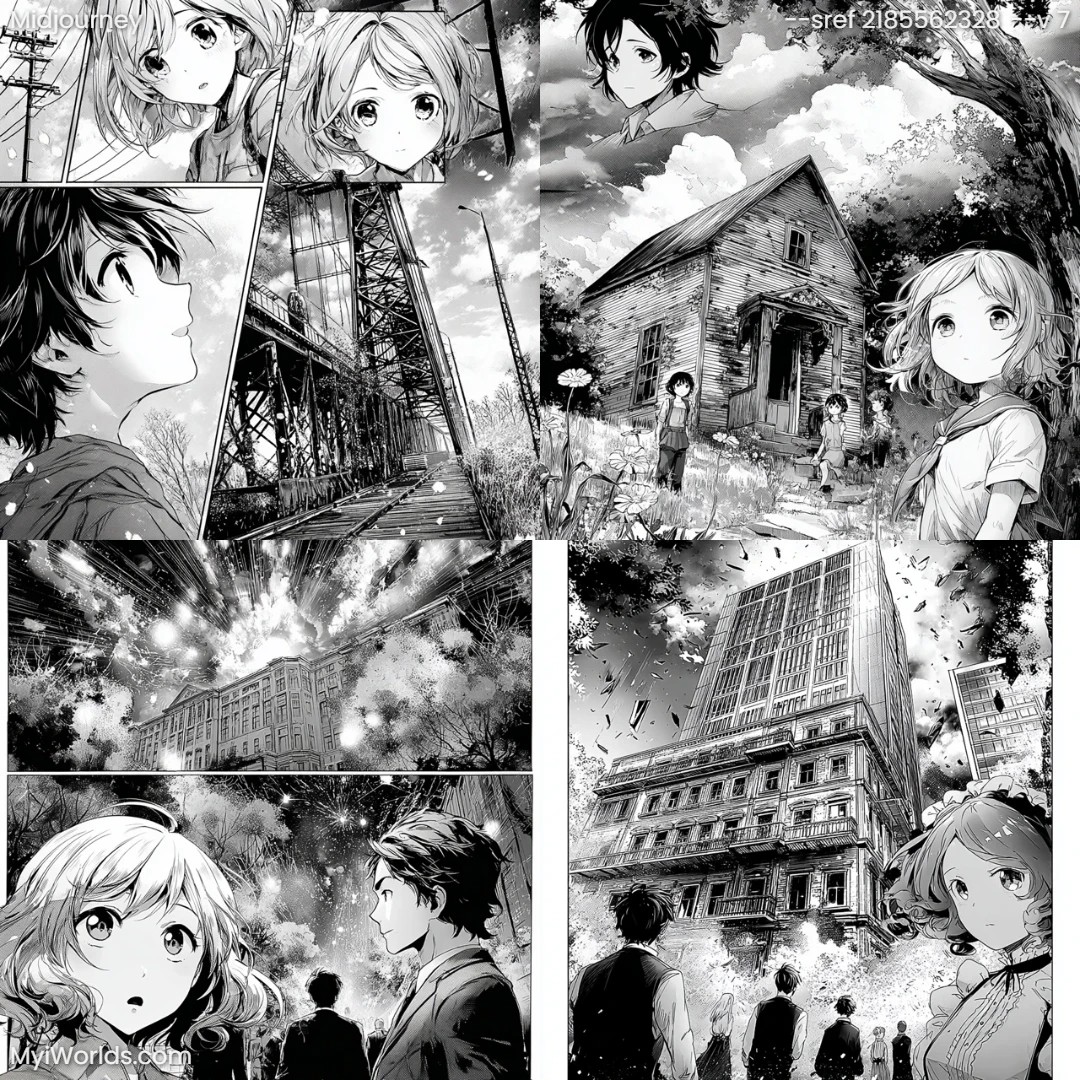 Manga-with-an-anime-influence,-featuring-character-driven-storylines-in-dramatic,-high-contrast-lighting.