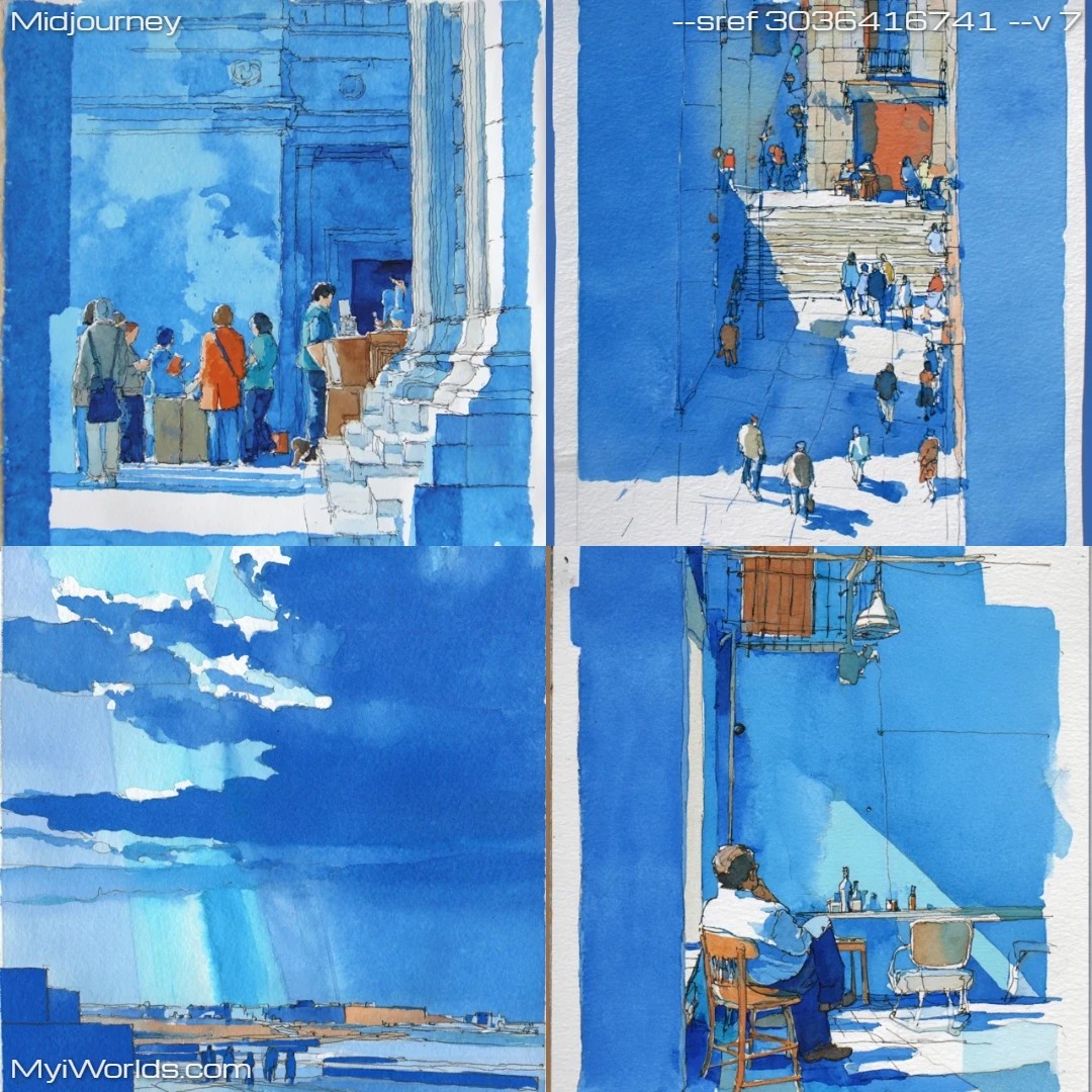 Watercolor-narrative-art-with-layered-textures-and-muted-colors.