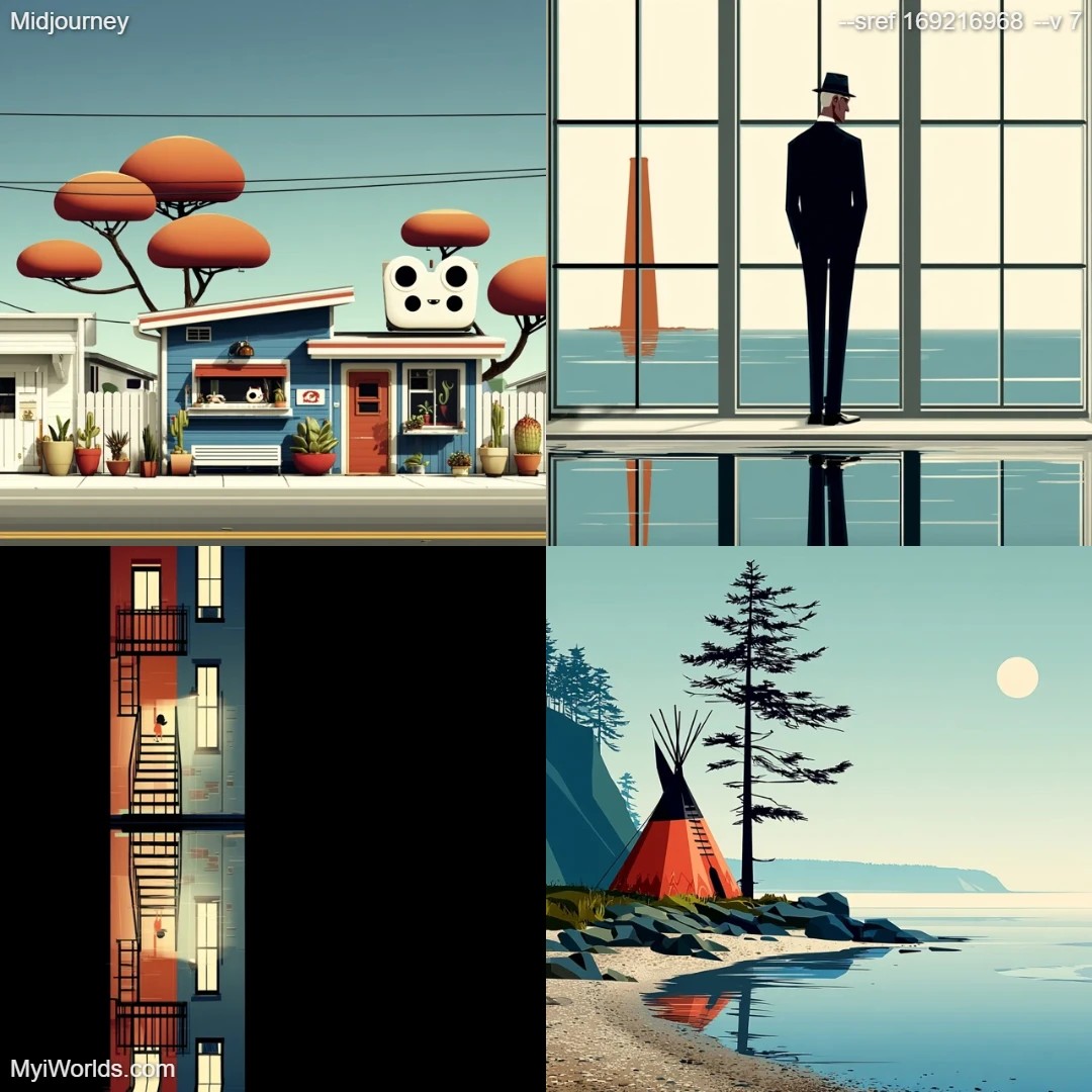 Minimalist photorealistic art with a modern, clean design.