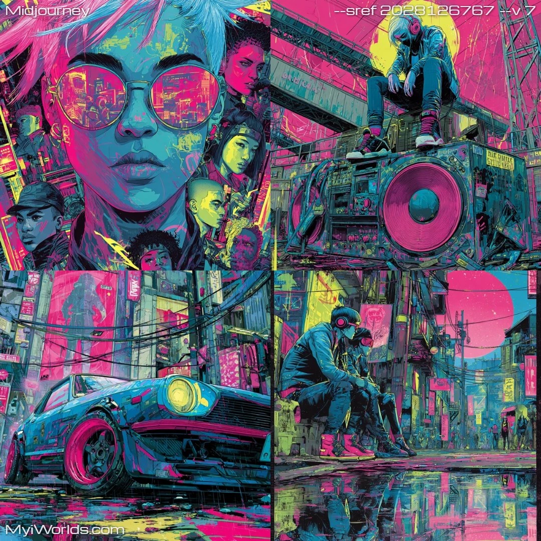 Psychedelic-digital-art-with-stylized-neon-lighting.