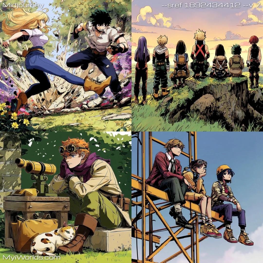 Realistic comic book illustration with vibrant colors.
