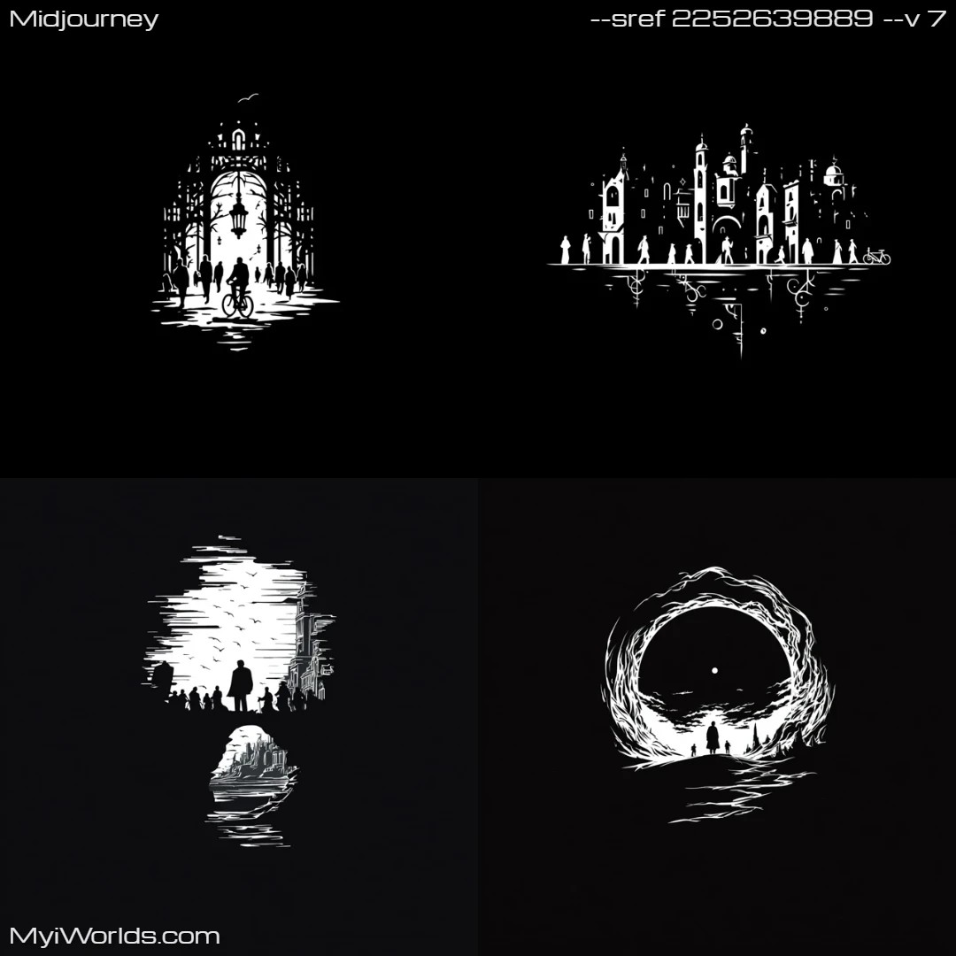 Monochromatic-art-with-high-contrast,-textured-brushstrokes.
