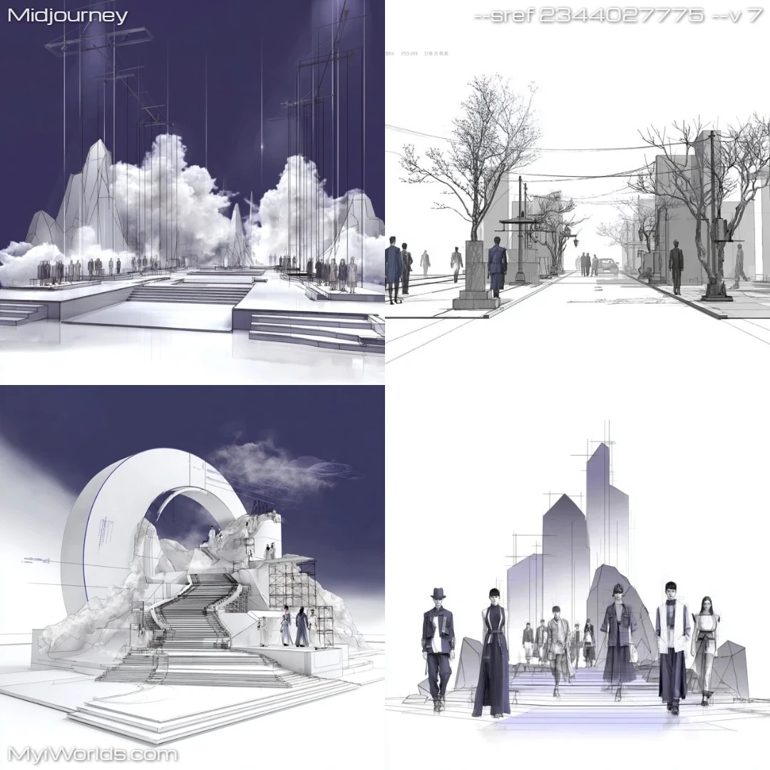 Futuristic-3D-rendering-with-cool,-ambient-lighting.