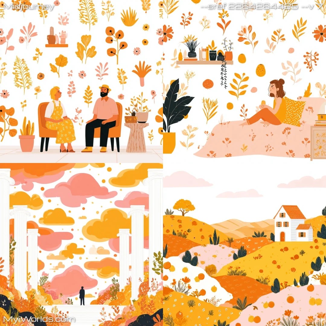 Colorful-illustration-with-a-modern,-stylized-design.