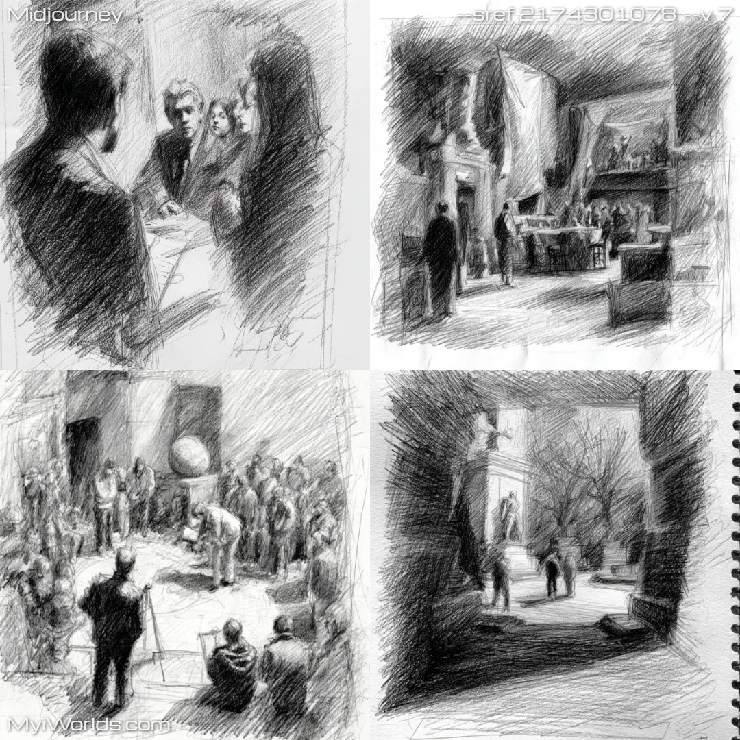 Sketching-with-warm-tones-in-a-monochromatic-palette.