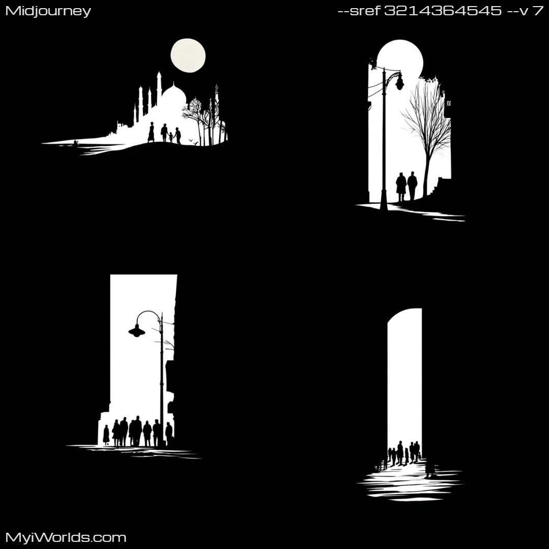 Silhouette-mono-photography-with-high-contrast.