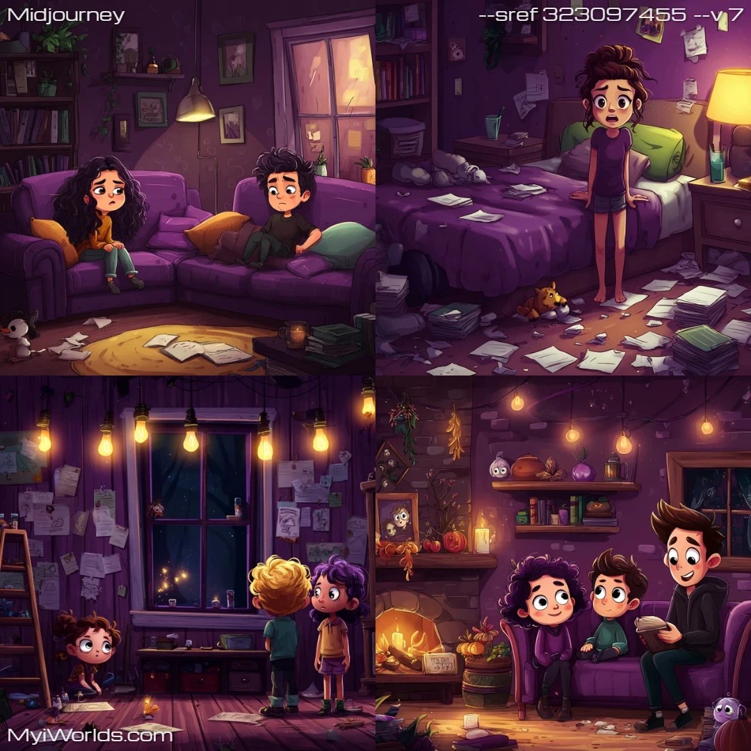 Cartoon-style-animation-with-a-variety-of-colors,-stylized-characters-and-scenes.