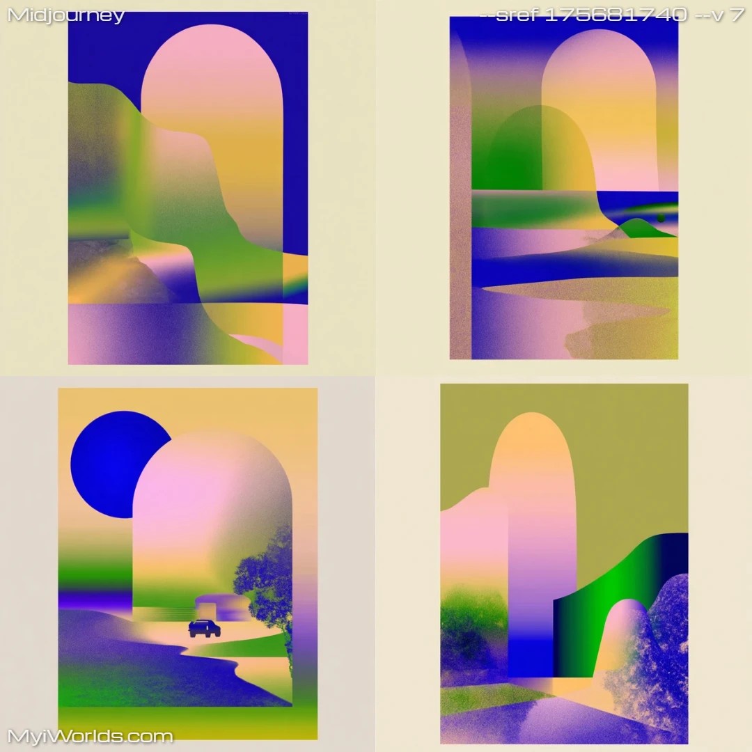 Cyber-realistic-digital-art-with-saturated-colors-and-architectural-motifs.