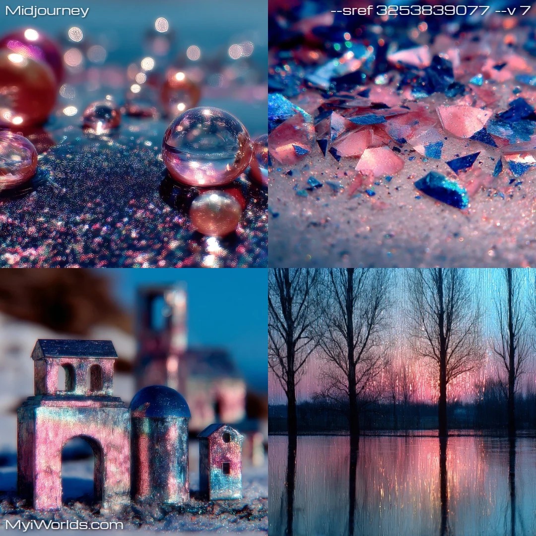 Photographic macro art with a variety of colors.