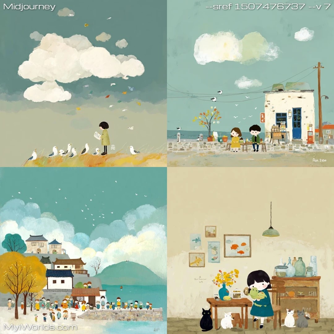 Digital-art-with-a-minimalistic-composition-and-a-cool-color-palette-featuring-a-limited-subject.
