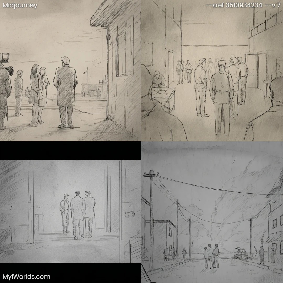 Pencil-sketch-with-a-realistic,-gritty-tone.
