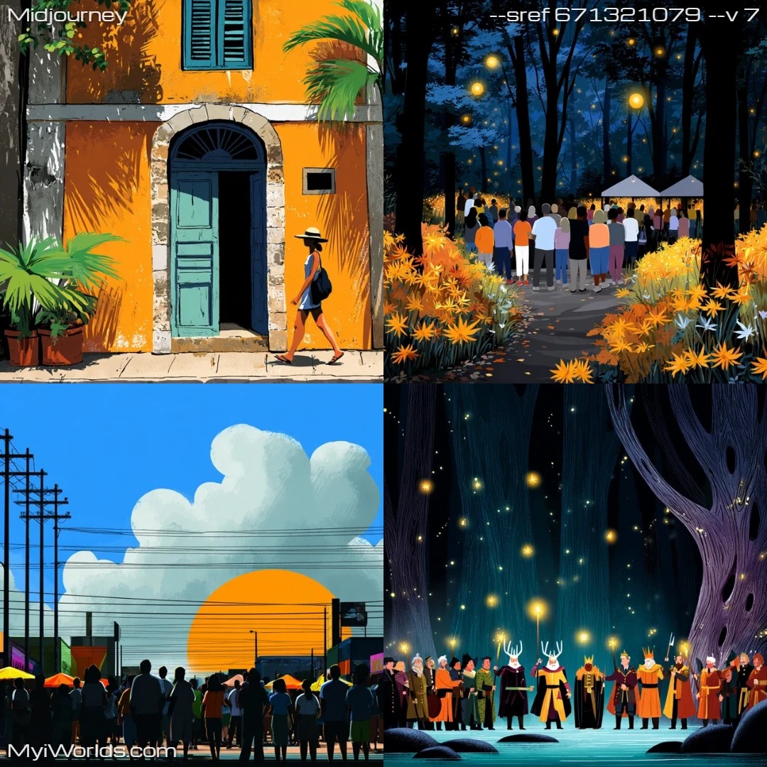 High-contrast digital art with realistic lighting and a cartoonish composition.