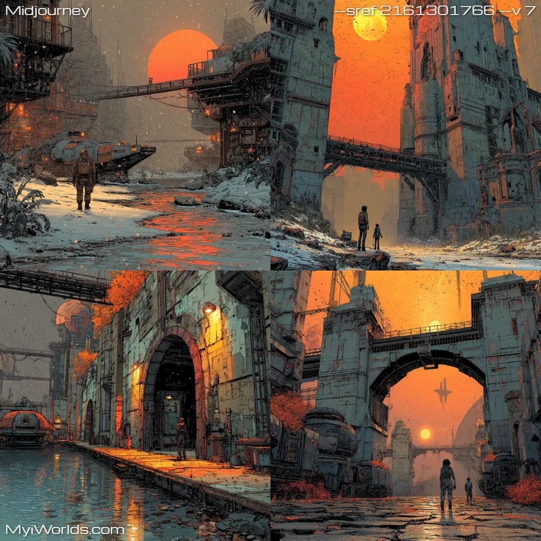 Futuristic-digital-art-with-cool-tones-and-a-dystopian-atmosphere.