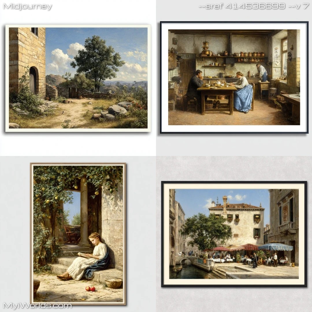 Photorealistic oil painting with high contrast.