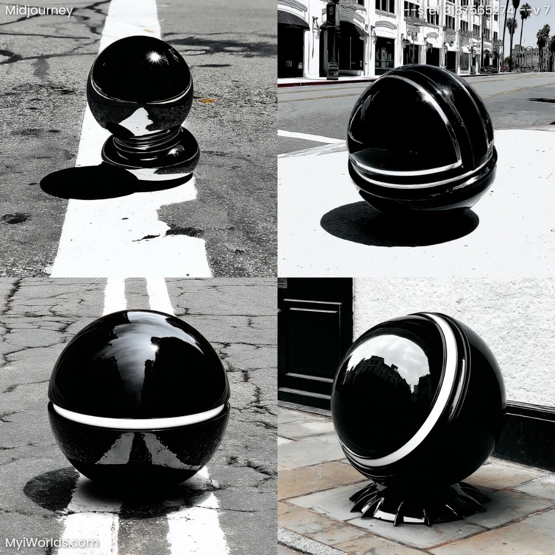 Monochromatic-modern-art-with-high-contrast-and-sleek-design.
