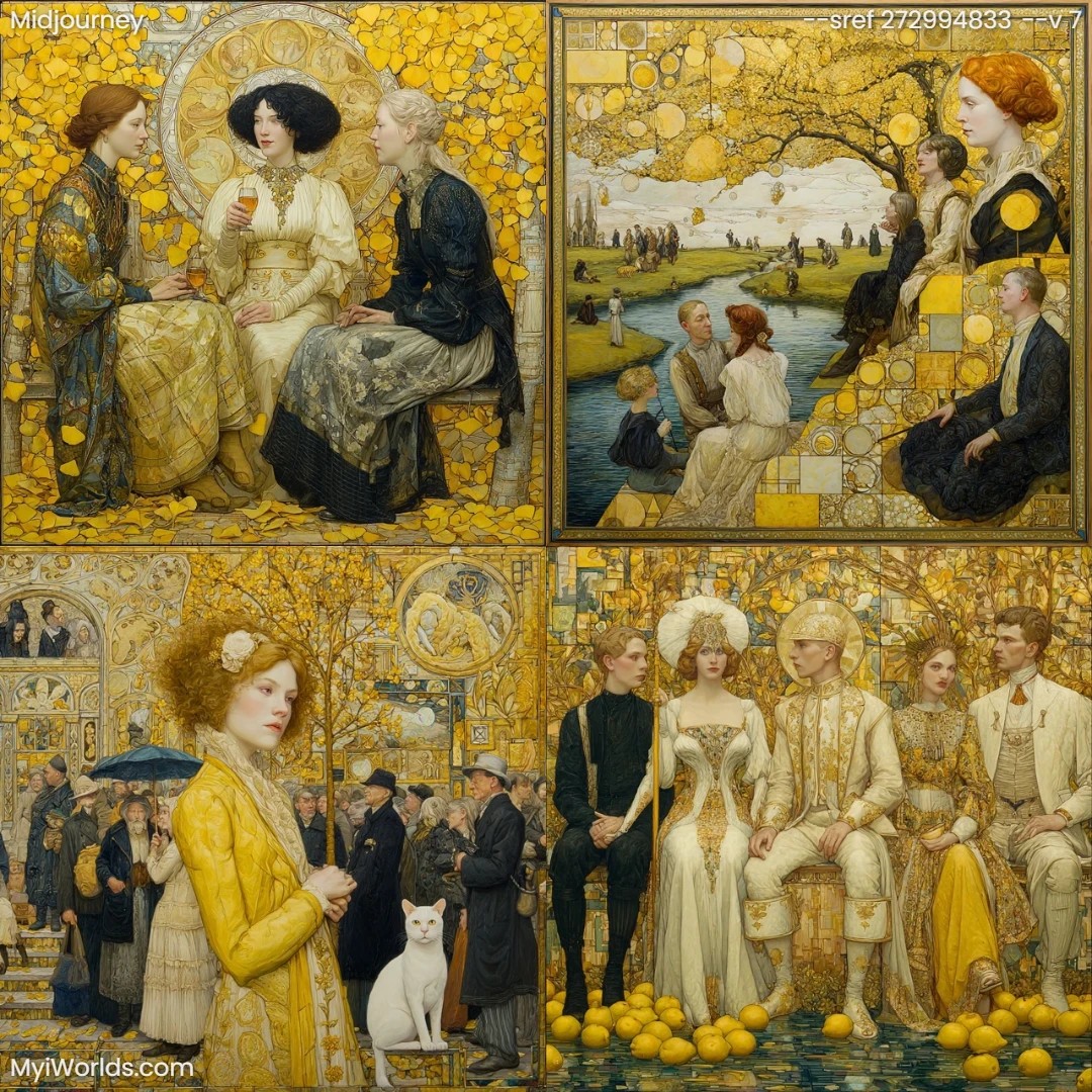 Stylistic-narrative-art-featuring-golden-hues-and-highly-detailed-figures.