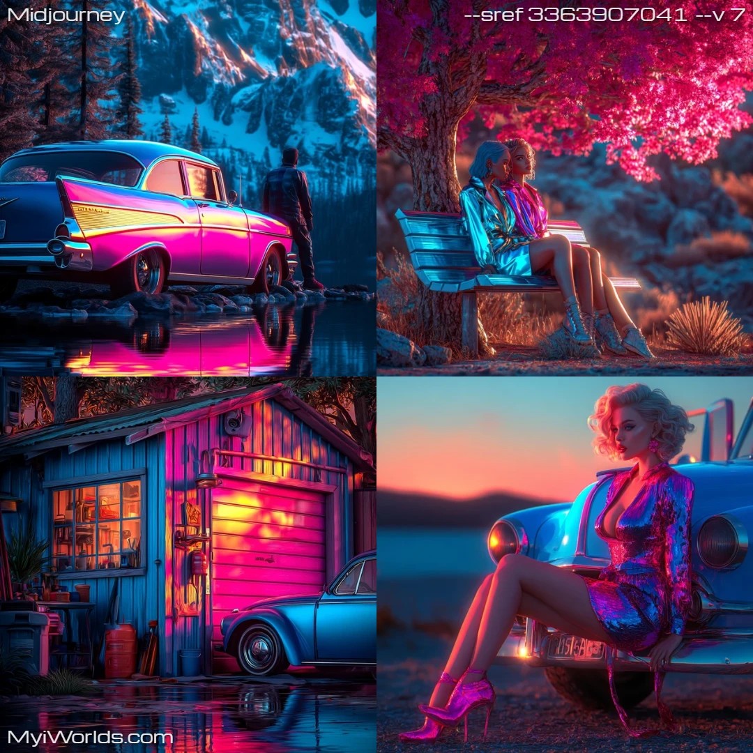 Photorealistic art with high contrast, featuring a surreal, dreamlike quality.