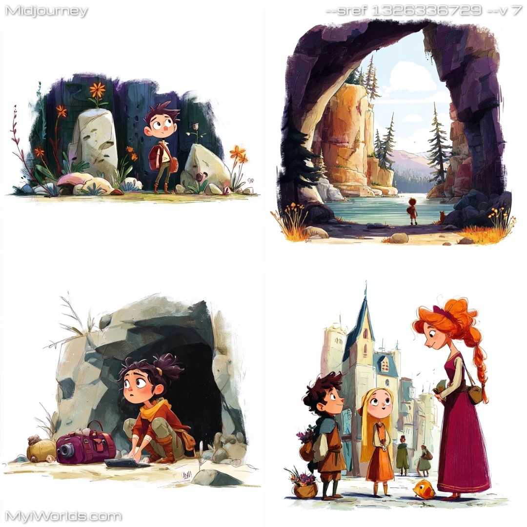 Cartoon-illustration-with-pastel-colors-and-a-stylized-art-style.