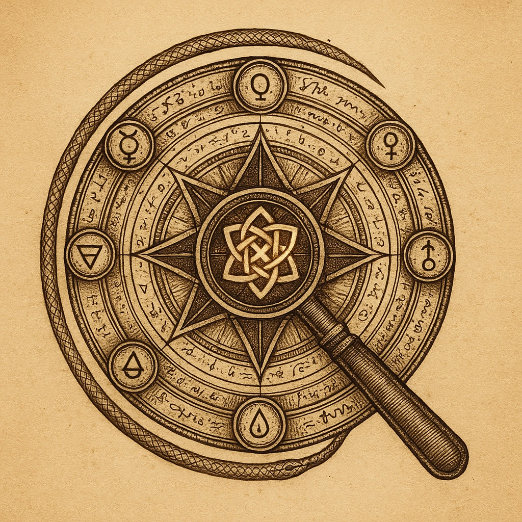 Alchemical icon design