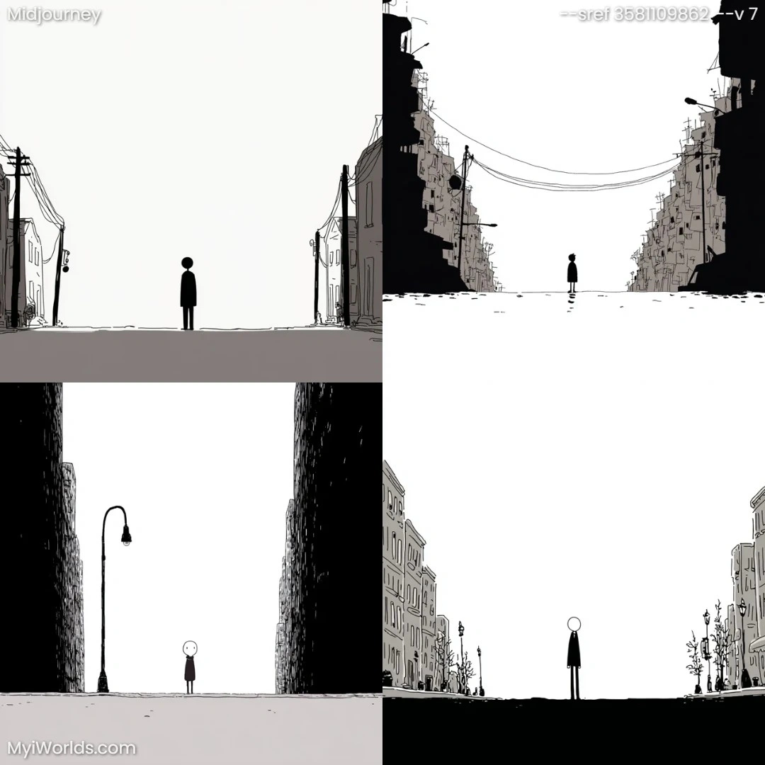 Black-and-white-urban-street-scene-with-a-monochromatic-color-palette.