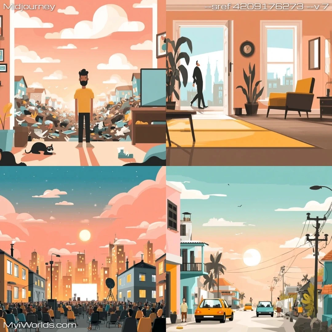 Digital-illustration-with-stylized-architecture,-featuring-detailed-elements.