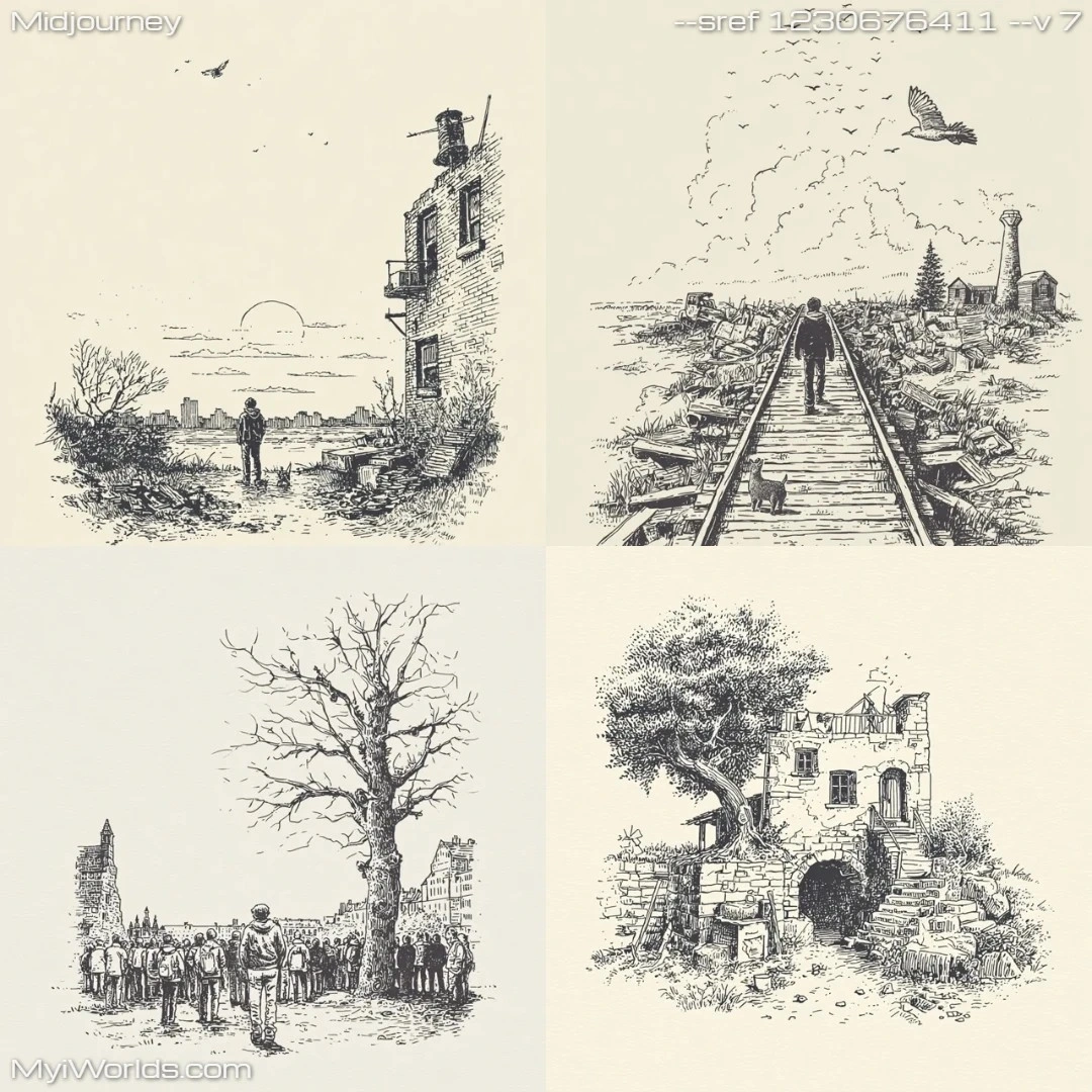 Realistic-black-and-white-art-with-textured-cross-hatching.