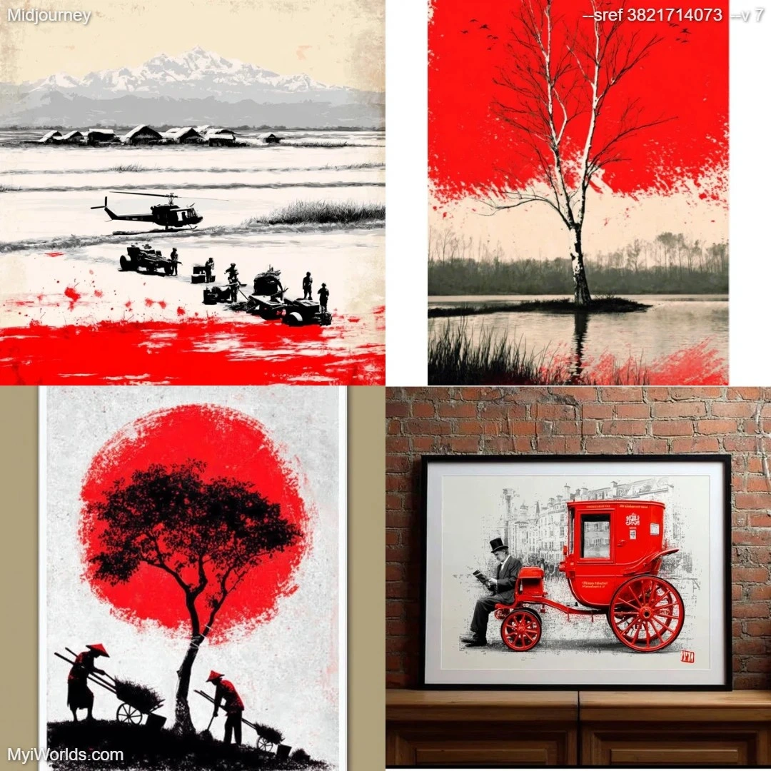 Monochromatic artwork with high contrast, featuring textured brush strokes and a realistic rendering style.