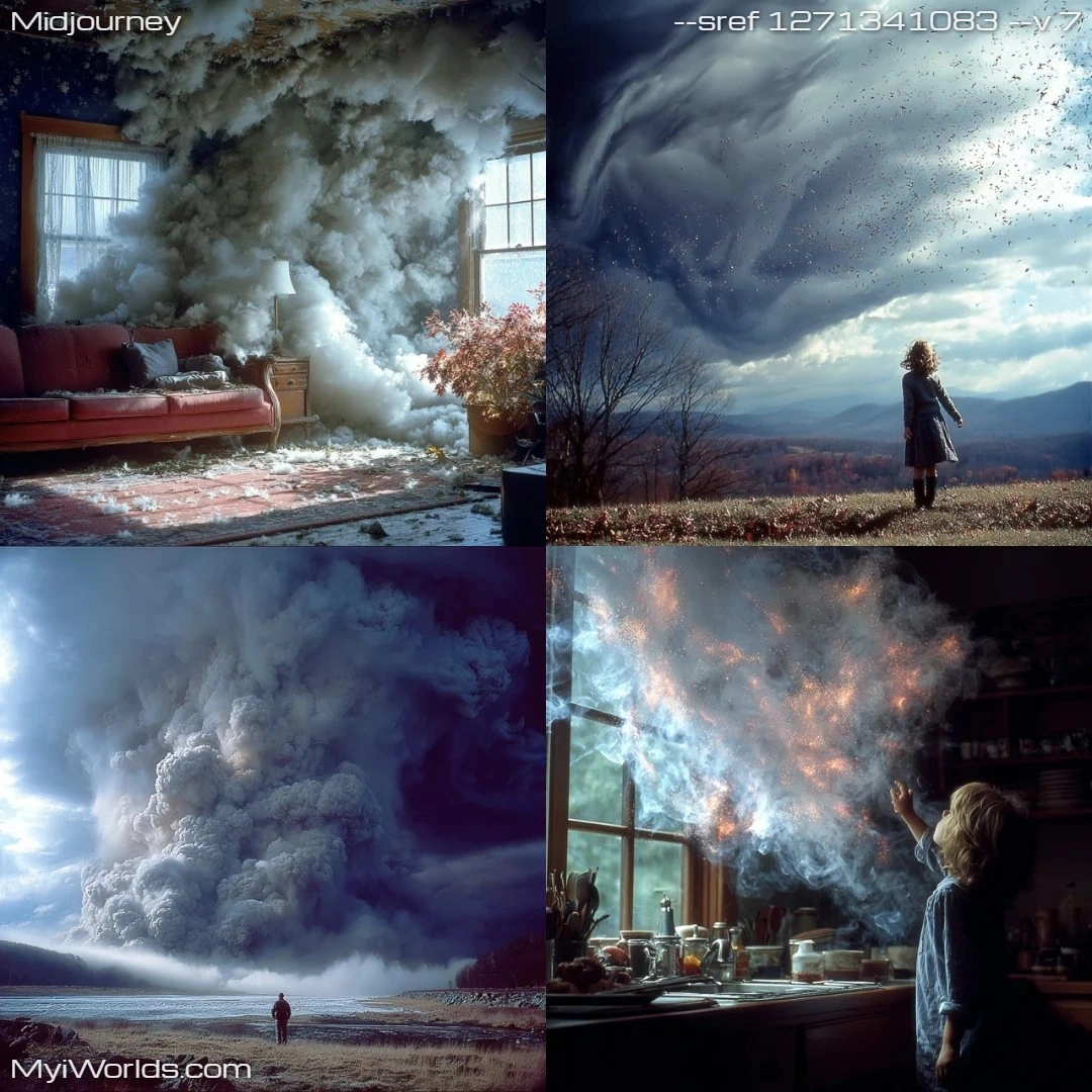 Hyperrealistic photography with detailed, dramatic lighting and a stylized perspective.