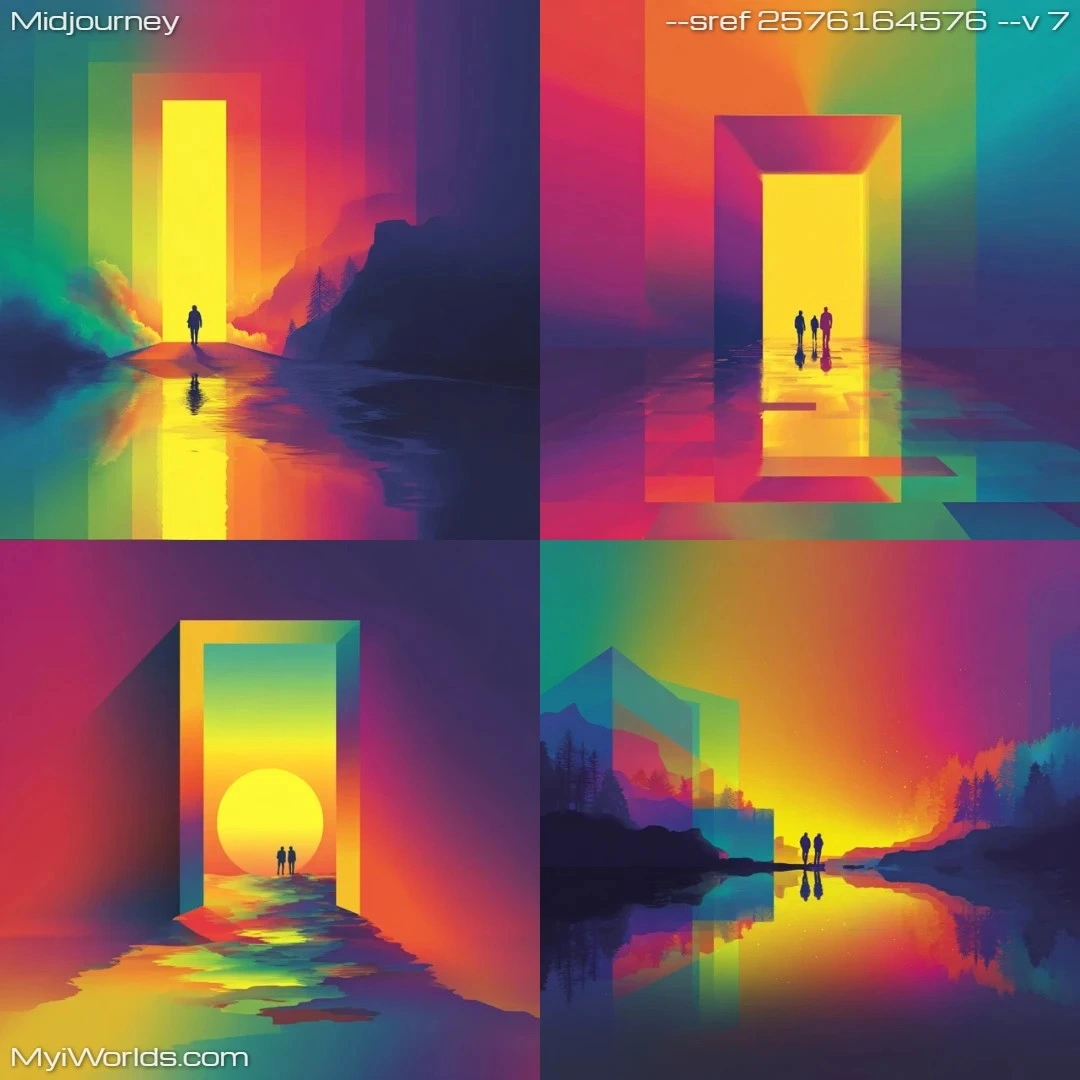 Vibrant-digital-abstract-with-light-effects-and-a-spectrum-of-colors.