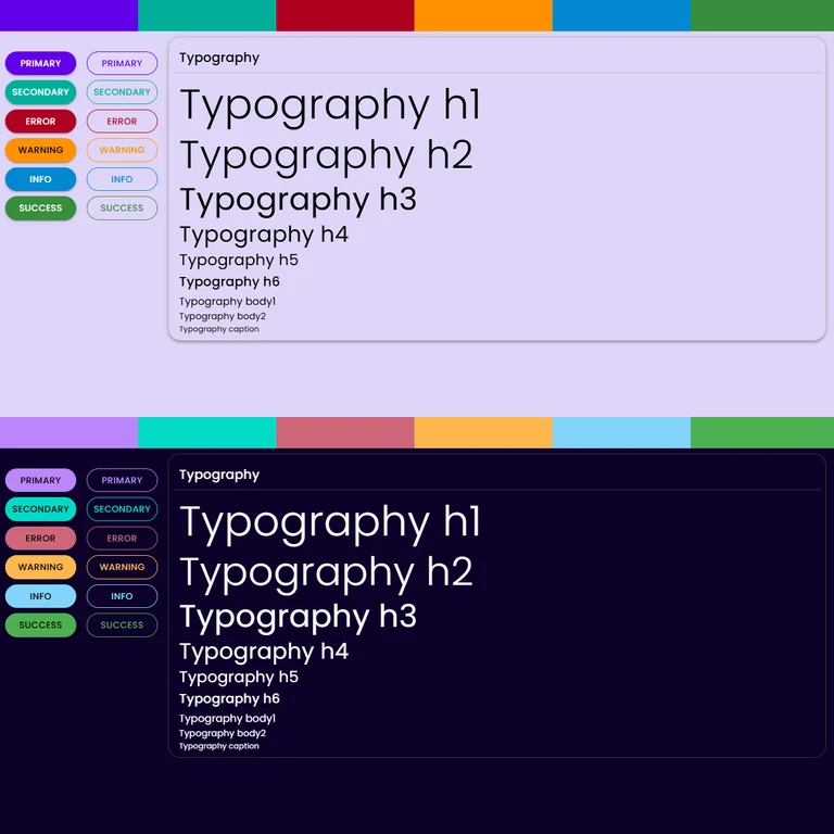 Vibrant Purple Theme