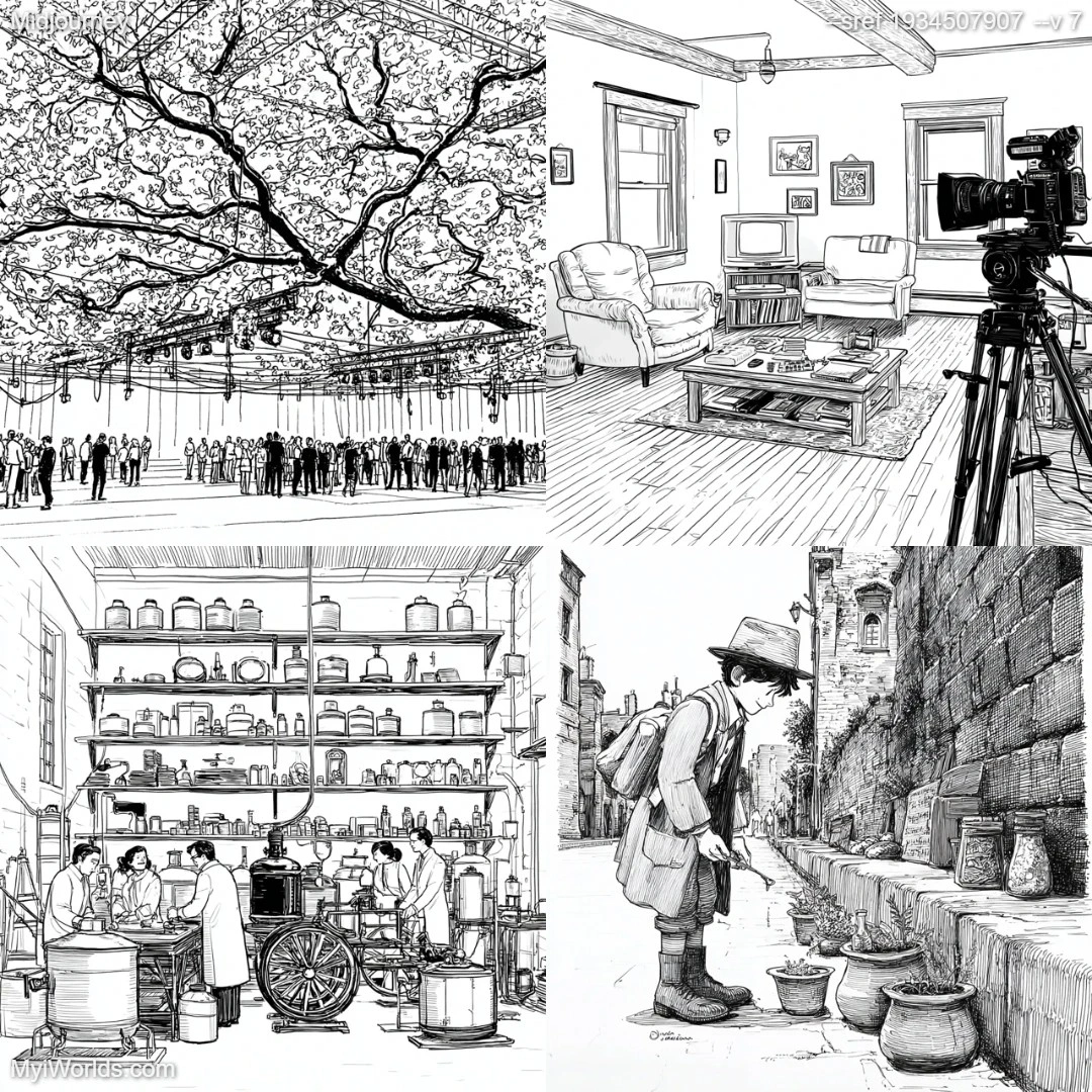 Realistic low-contrast high-detail illustration.