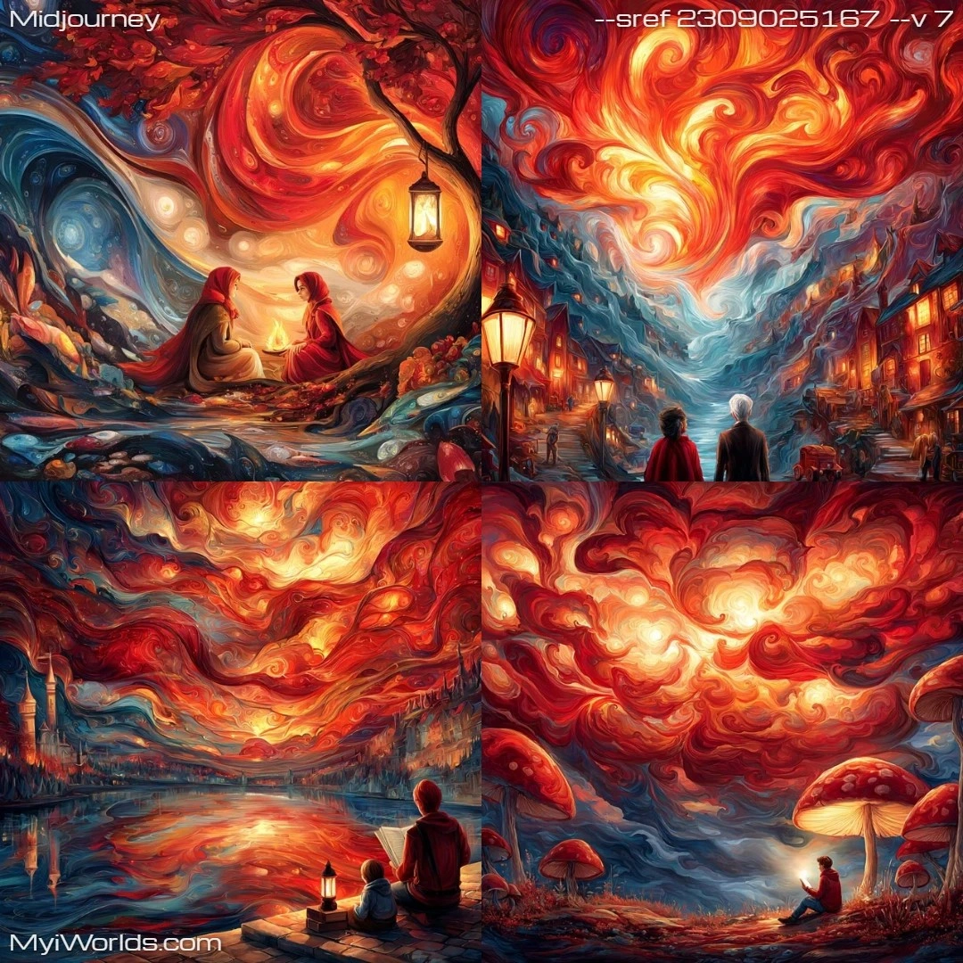 Highly-stylized-fantasy-artwork-with-detailed-textures-and-warm,-naturalistic-lighting.