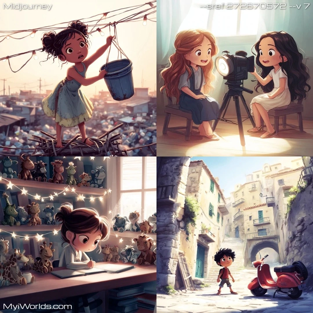 Photo-realistic digital art with rich, dramatic light and shadow.