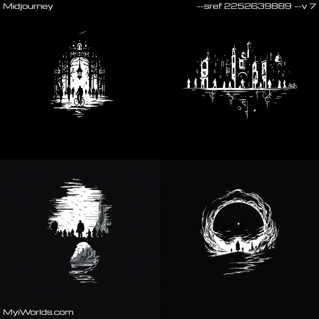 Monochromatic-art-with-high-contrast,-textured-brushstrokes.