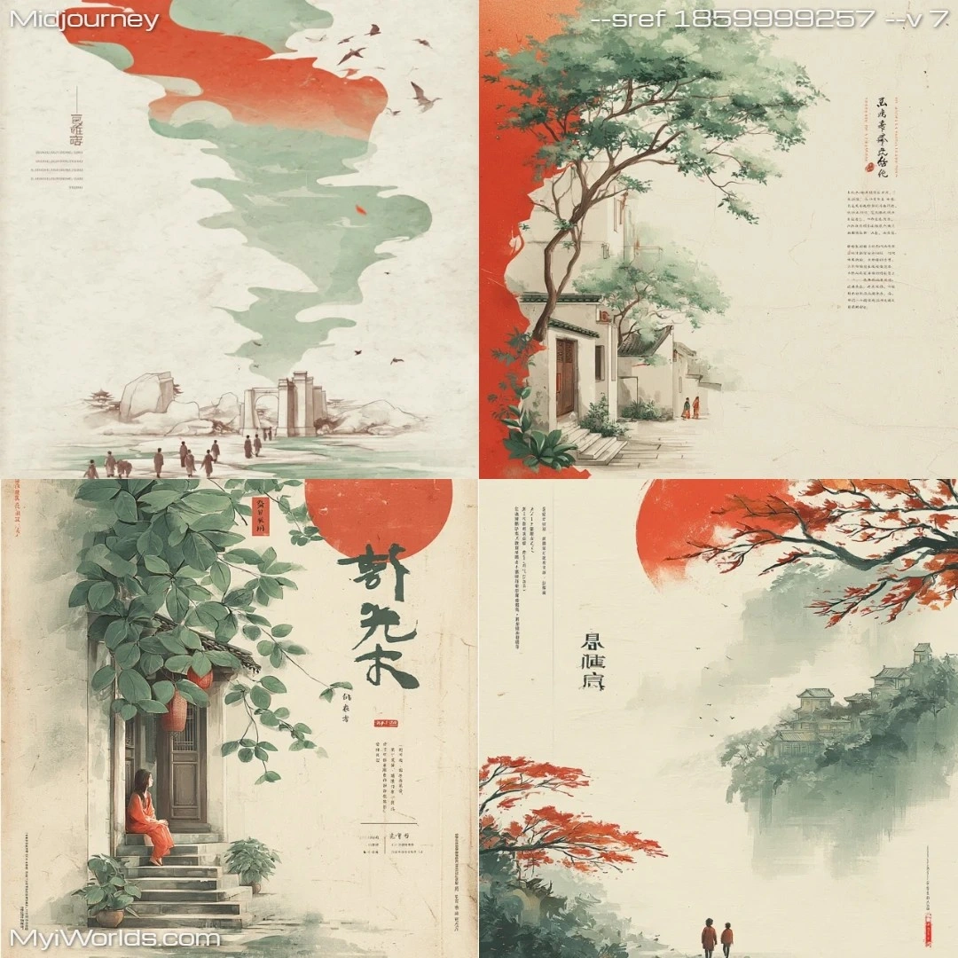 Watercolor-painting-with-a-minimalistic-composition-and-cool,-naturalistic-lighting.