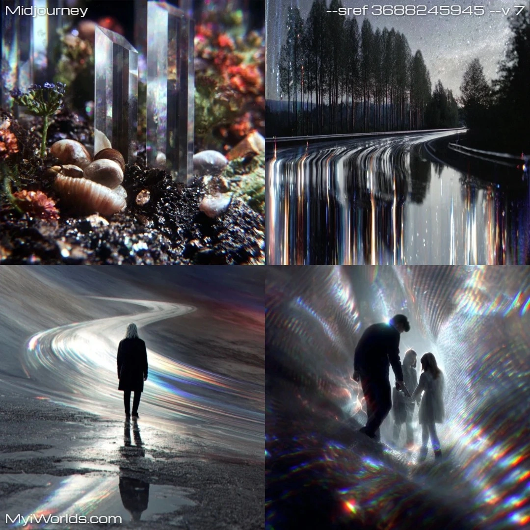 Photorealistic macro photography with high contrast in a fantasy setting.