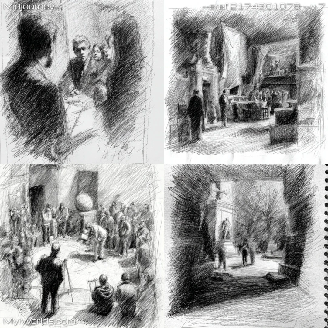Sketching-with-warm-tones-in-a-monochromatic-palette.