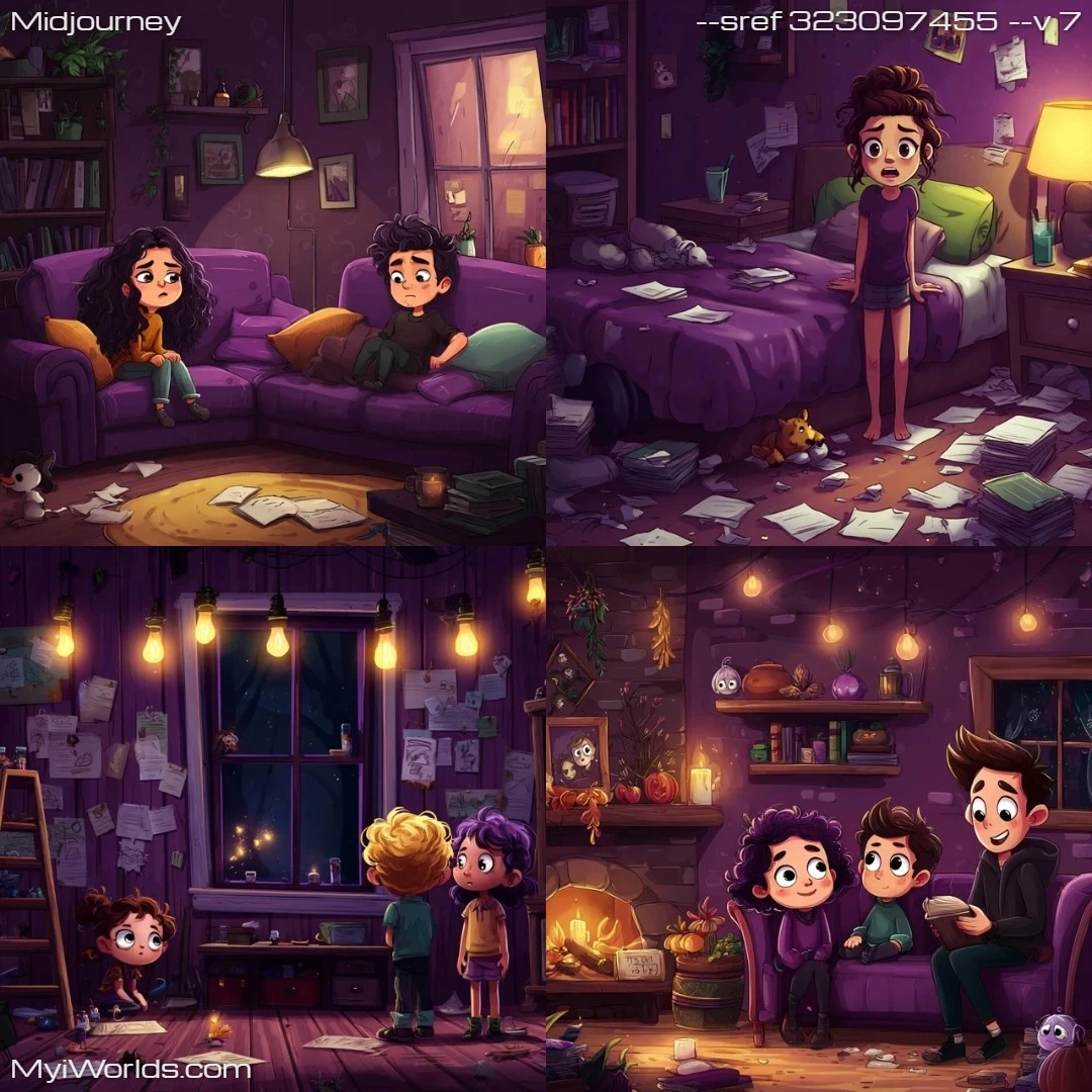 Cartoon-style-animation-with-a-variety-of-colors,-stylized-characters-and-scenes.
